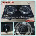 tempered glass top 2 burner gas stove, gas cooker